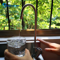Sensing drinking water tap for hotels