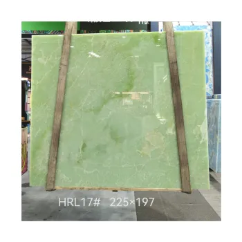 Raw Backlit Light Green Onyx Wall Panels for Living Room Décor