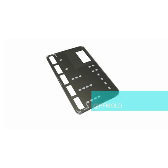 High intensity display panel injection mould