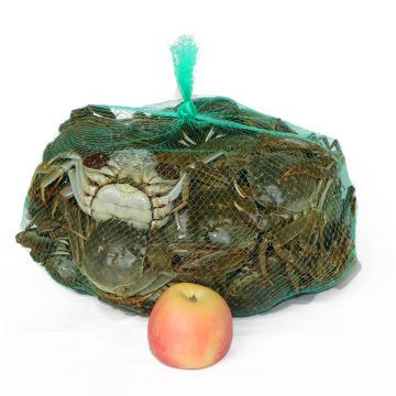 Röhrenförmiger kleiner Netzbeutel für Obst und Gemüse