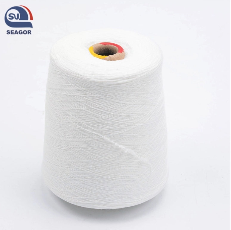 Raw White Dyed Rayon GRS Blended Yarn