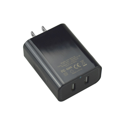 12W 5V 2.4A 2-портовое USB-зарядное устройство