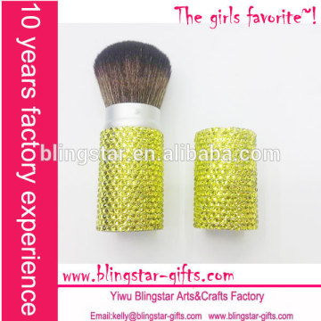 bling rhinestone makeup brush set