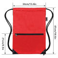 Waterproof Polyester Sports Backpack Drawstring Bag