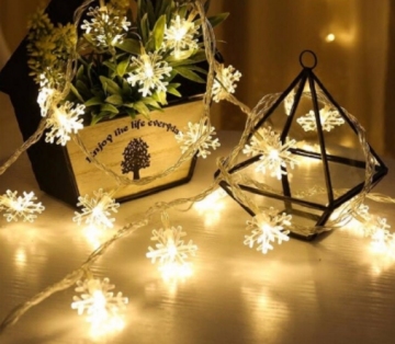 Christmas Decorative LED lights string Snowflake