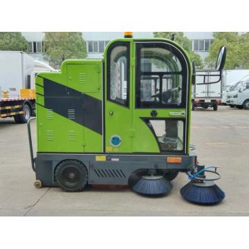 fully enclosed road sweeper