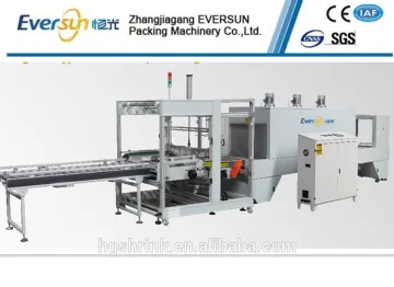 Carton Sleeve Film Wrapping Machine For Carton, case packing