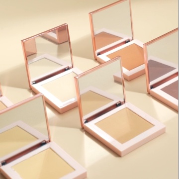 Face Pressed Powder Makeup Private Label Foundation Matte Full Coverage Powder Foundation Oil-Control Lightweight