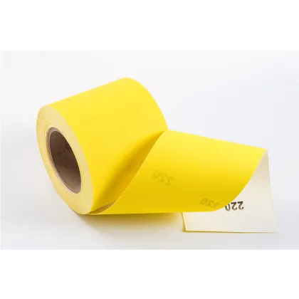 China great quality pure sanding surface Sharpness Abrasive yellow Cloth Sandpaper Roll