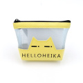 Custom cat heika style mesh coin purse