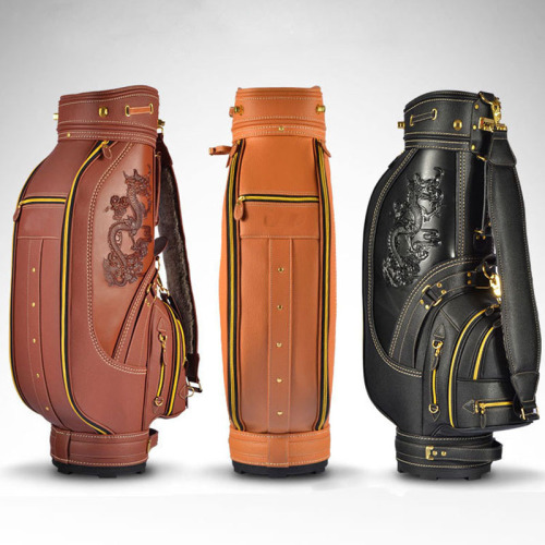 High Class Genuine Leather Golf Bag