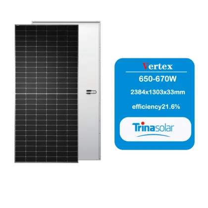 Trina Solar Topcon Bifacial 670W Photovoltaic Panels