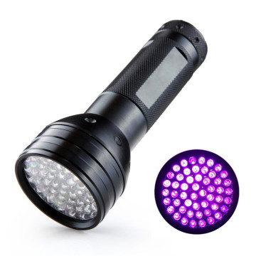 395NM 51 ไฟฉาย UV LED: เหมาะสำหรับการตรวจจับเล็บ UV, การตรวจจับปัสสาวะ PET, การระบุแมงป่องแบล็คไลท์และอื่น ๆ