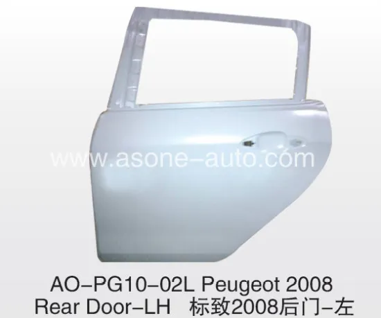 AsOne Peugeot 2008 Rear Door For Car Iron Door Panel Replacement