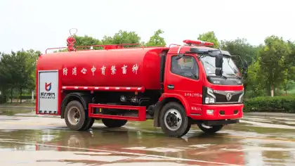 Dongfeng DFAC 8cbm fire sprinkler dual-vehicle