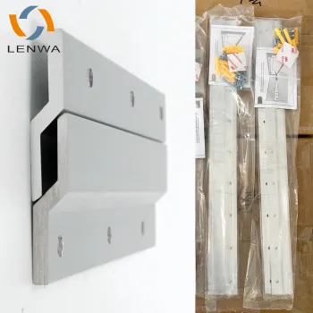 LENWA ALUMINIUM 2in Interlock Furniture Mirror Wall Hanging Bracket