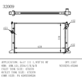 Radiateur pour Volkswagen Goif III 1.9TD OEM 1HM.121.253A