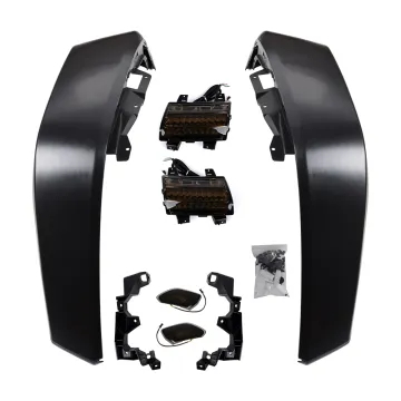 Maiker Manufacturer ABS JL Style Fender Flares for Jeep Wrangler JK 07+ JL 4x4 Accessories
