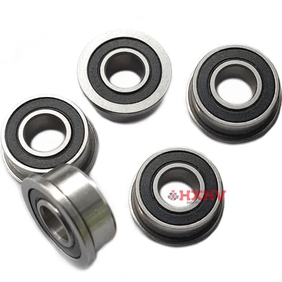 High Quality F103-2RS 20x35x11 mm Sealed Flanged Deep Groove Ball Bearing for Wheelbarrow Trolley Wheel