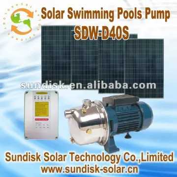 SOLAR CLEAN WATER PUMP FOR SWIMMING POOLS