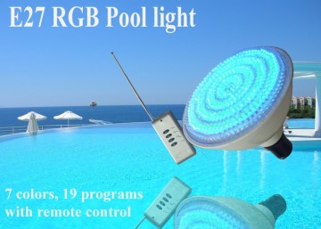 CE & ROHs approved price amazing IP68 waterproof underwater bulb lamp halogen 300w par56 led replacement E27 pool lights