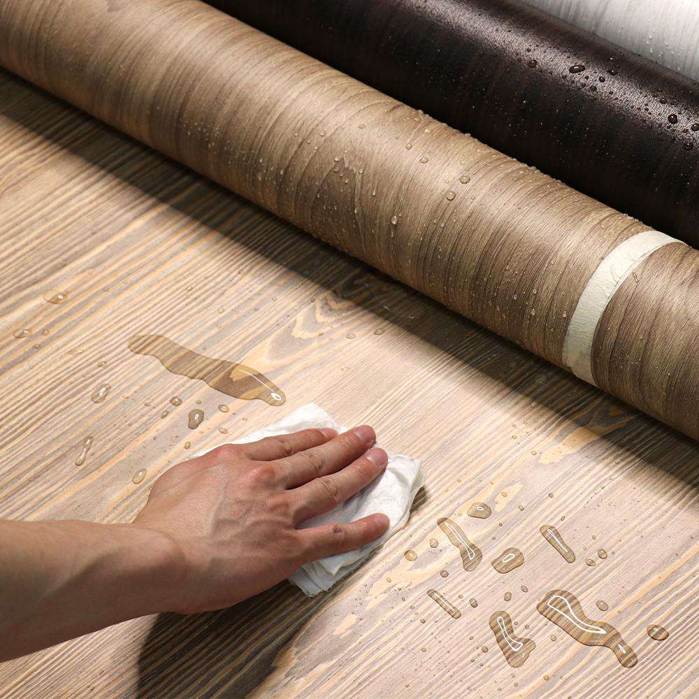 Wood Design Pvc Decorative Film