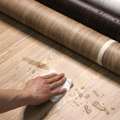 Wood grain PVC decorative film