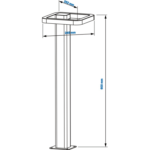 Jardin extérieur LED de bollard extérieur