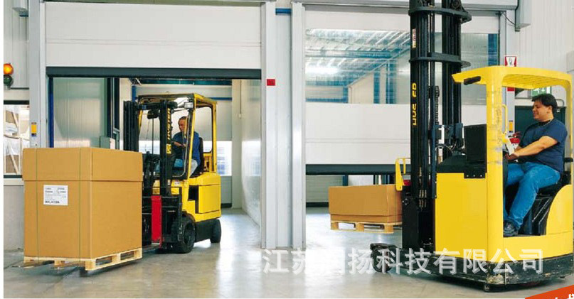 PVC Curtain Rapid Roller Door for Warehouse