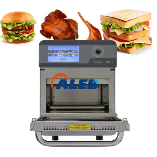 Electric Touch Panel Convection Oven, Saco Series Waterless Steamer & High Speed Oven: Advanced Cooking Appliances