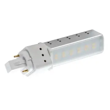 LED G24 Plug-in Tube with 6 Watt Can Rotate at 350 Degree