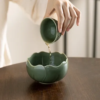 Yue Qing Small Jianshui Porcelain Kung Fu Tea Set