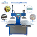 Silicone Embossing Machine Label Making Machine on Leather