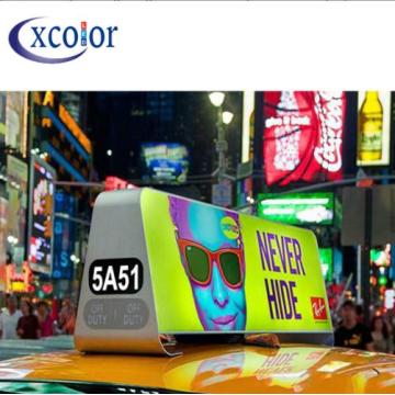 High Brightness P4 Car Top Roof Screen Display