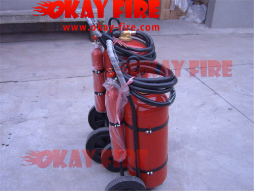 Okay Fire 25kg Wheeled Fire Extinguisher (External Welding)