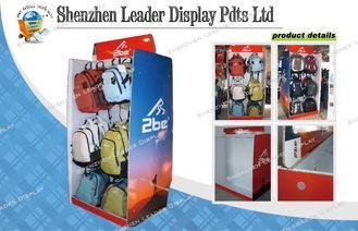 Recycle Cardboard Retail Pallet Display For Garments Promot