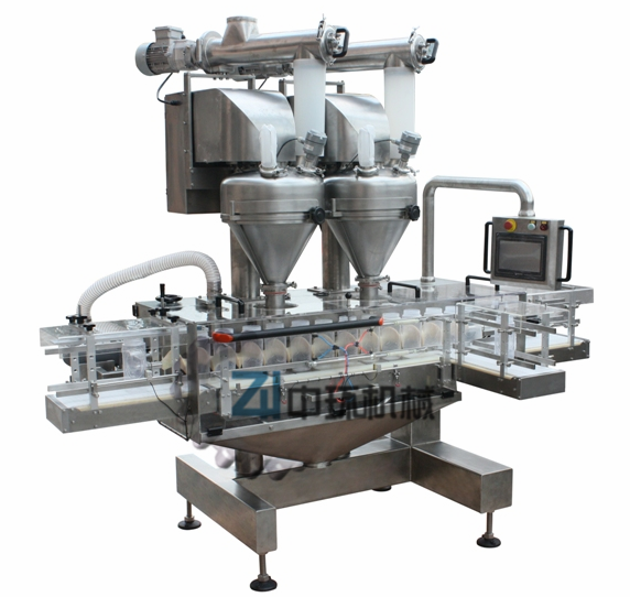 Can Feeding Filling and Packing Machine