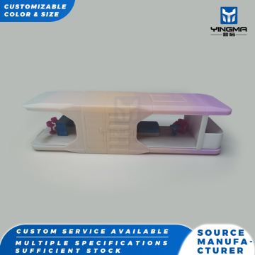 3D Baskılı Bilim Kurgu Modüler Ev Modeli