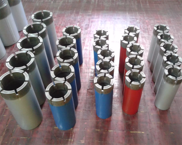 T6-76 T6-86 T6-101 T6-116 T6-131 Conventional impregnated diamond tube core drill bits for hard rock exploration