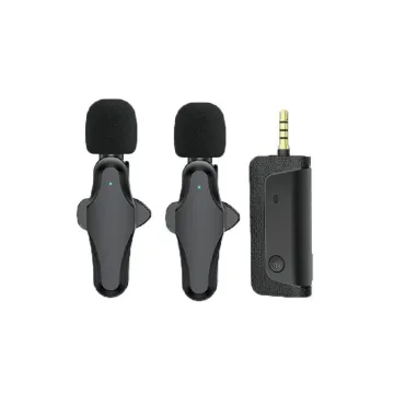 K35 Pro Wireless Lavalier Noise Reduction Microphone for Multiple Devices