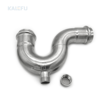 Raccord d'eau Pled P Trap de haute qualité: 304/316 Connexions de flexion en acier inoxydable et à double pression pour les systèmes d'alimentation en eau robustes