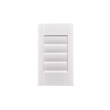 რეგულირებადი Louver Shutter PVC ფანჯარა