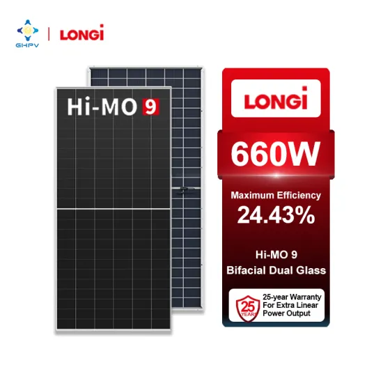 Longi Hi-MO 9 660W Bifacial Monocrystalline Solar Panels: High Performance with Dual Glass Design