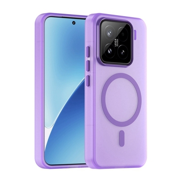 Custodia magnetica glassata acrilica a acrilico TPU resistente agli shock per Xiaomi 15 Ultra