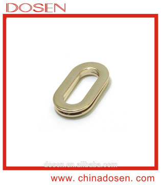 Customized wholesale 25-50mm gold color metal plishing belt buckle for decorating made in china .