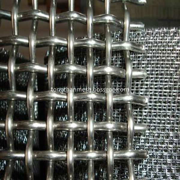 stainless steel crimped netting