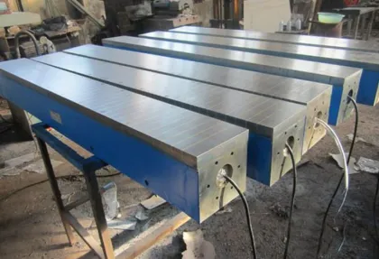 special electro-magnetic chuck for knife-machine