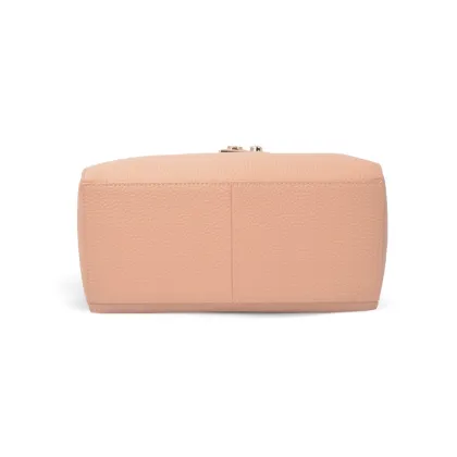 Medium Satchel Tote Two Tone Body and Handle