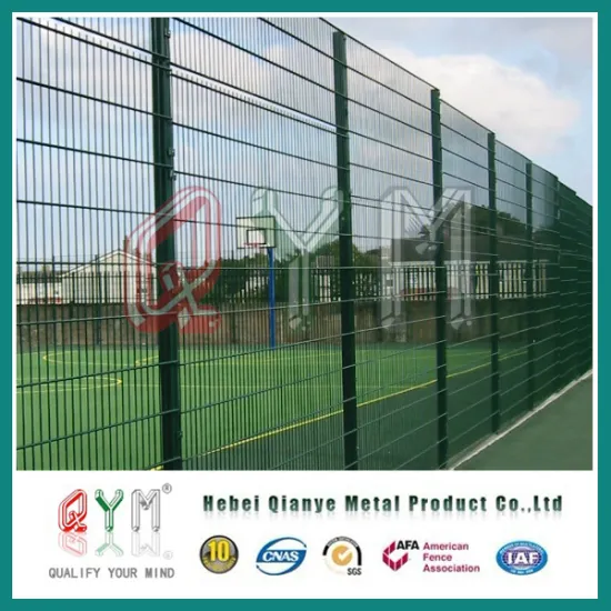 Double Wire Mesh Fence / PVC Coated Twin Wire 868 Fence Panel