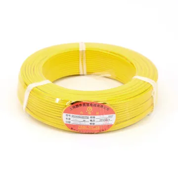 Silicone rubber insulated braided high temperature wire
